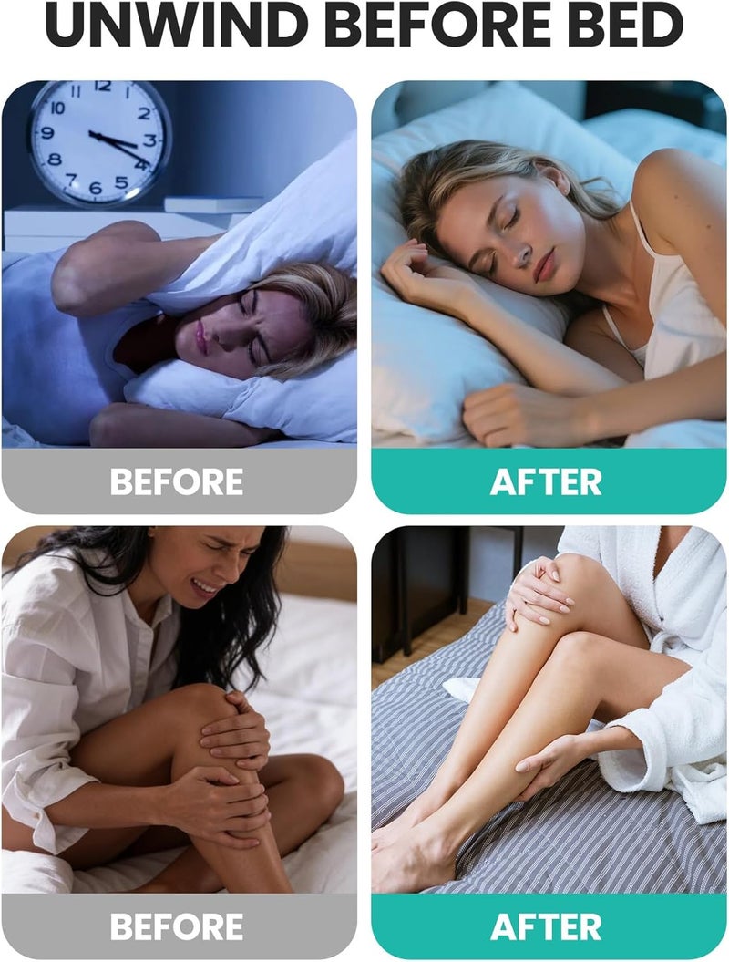 Venture Pal Magnesium Lotion, Topical Magnesium Cream, Leg & Muscle Relaxation with Coconut Oil, Shea Butter & Hyaluronic Acid, Safe for Kids - Image 2